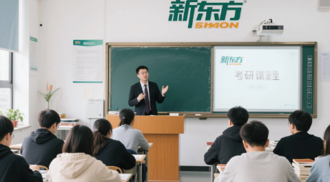 考研学生在新东方上考研课程.png