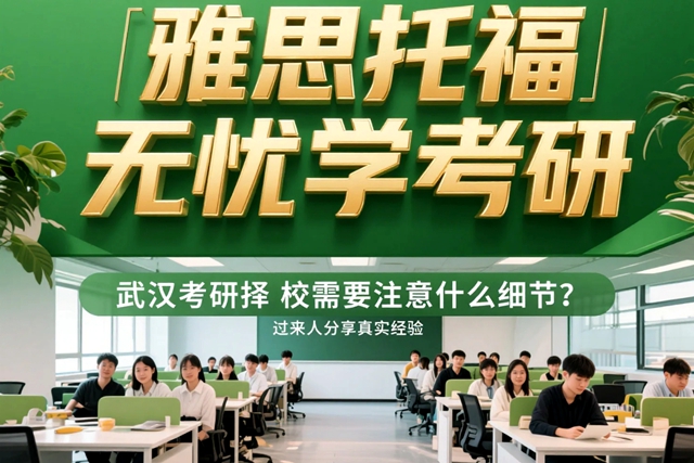 武汉考研择校需要注意什么细节？过来人分享真实经验.jpg